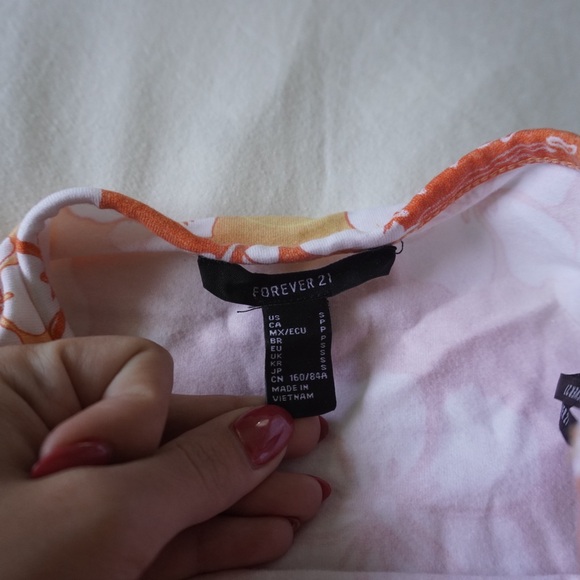 Floral Halter Mini Dress - Picture 2 of 2